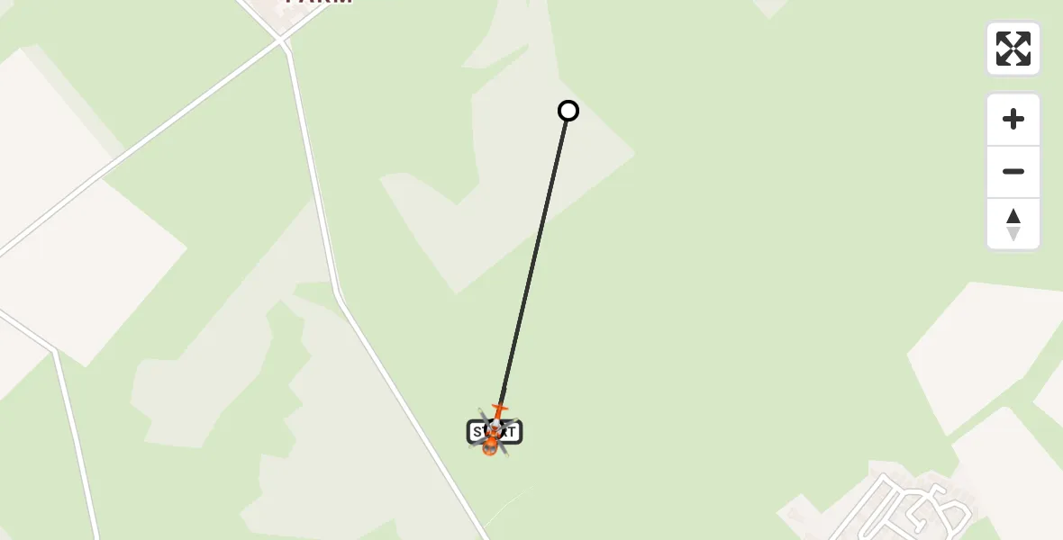 Flight route Coastguard Helicopter Shillford - Uplawmoor, 06 August 2026, 16:20