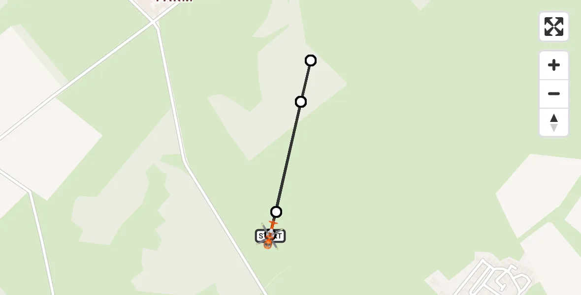 Flight route Coastguard Helicopter Shillford - Uplawmoor, 06 August 2026, 17:00