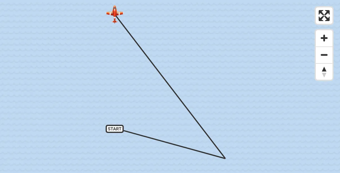 Flight route Coastguard Drone Noordzee - North Sea, 07 August 2026, 08:51
