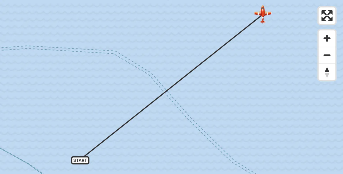 Flight route Coastguard Drone North Sea - North Sea, 07 August 2026, 10:08