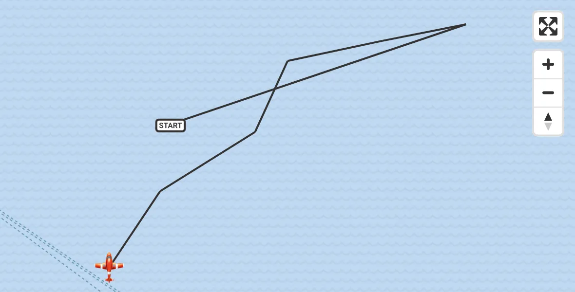 Flight route Coastguard Drone North Sea - North Sea, 07 August 2026, 10:17