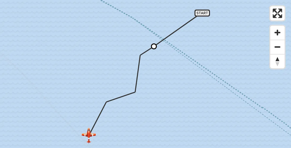 Flight route Coastguard Drone North Sea - English Channel, 07 August 2026, 10:21