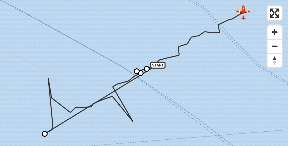 Flight route Coastguard Drone North Sea - North Sea, 07 August 2026, 10:27