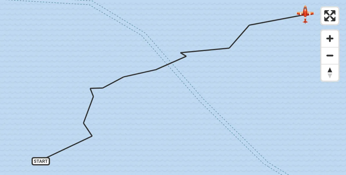 Flight route Coastguard Drone North Sea - North Sea, 07 August 2026, 10:48