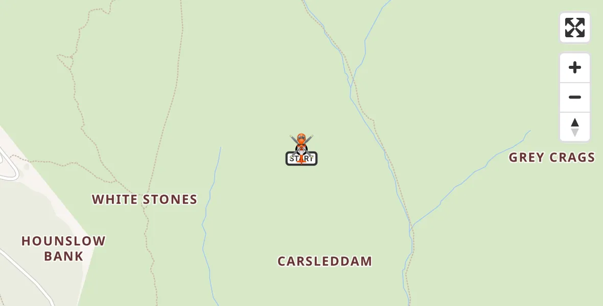 Flight route Coastguard Helicopter Applethwaite - Bassenthwaite, 08 August 2026, 13:50