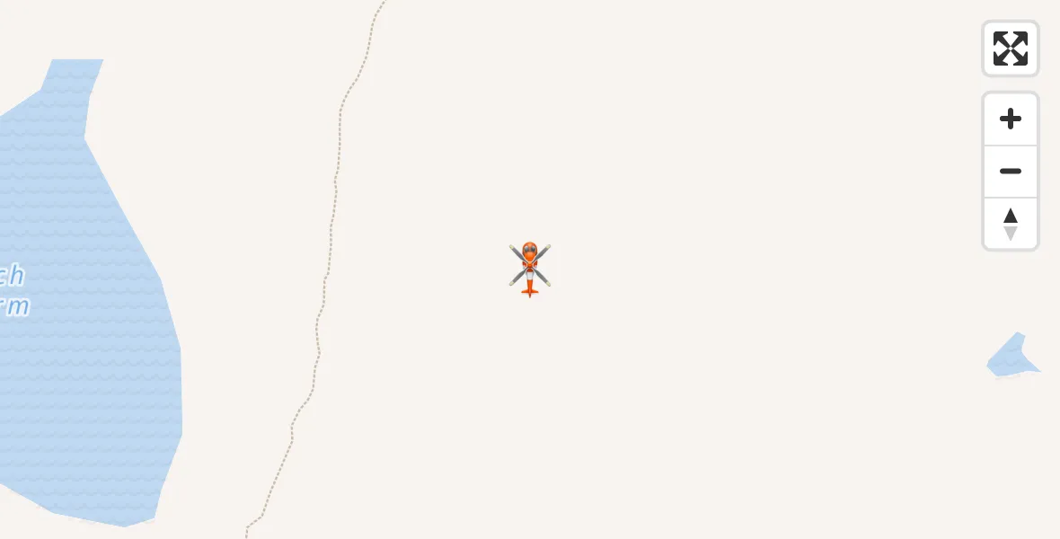 Flight route Coastguard Helicopter Highland - Highland, 09 August 2026, 09:11