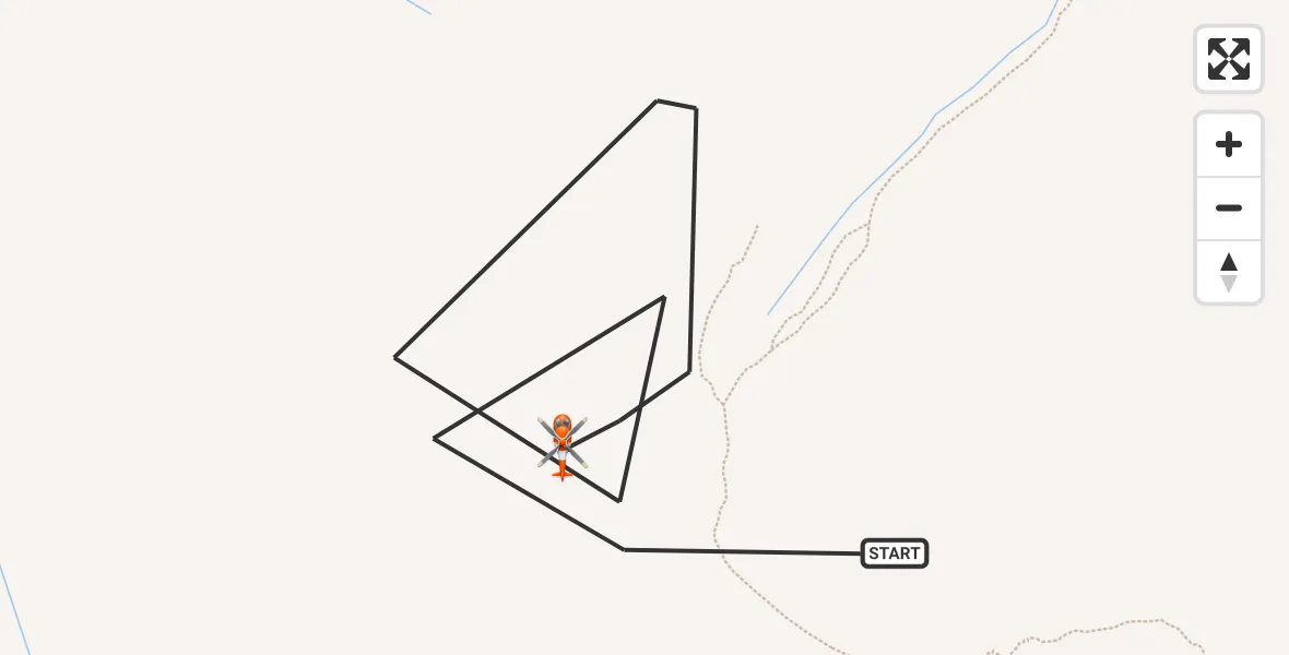 Flight route Coastguard Helicopter An Teallach - An Teallach, 10 August 2026, 13:33