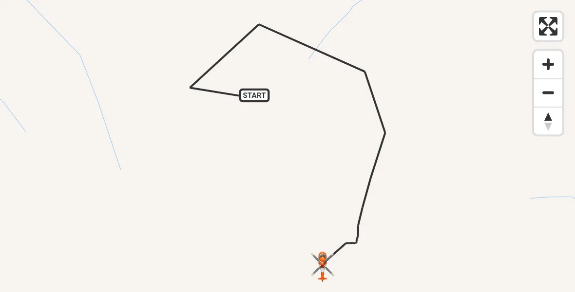 Flight route Coastguard Helicopter An Teallach - An Teallach, 10 August 2026, 13:54