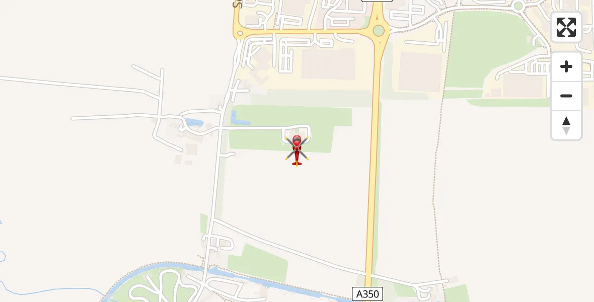 Flight route Air Ambulance Helicopter Wiltshire Air Ambulance - Wiltshire Air Ambulance, 12 August 2026, 07:12