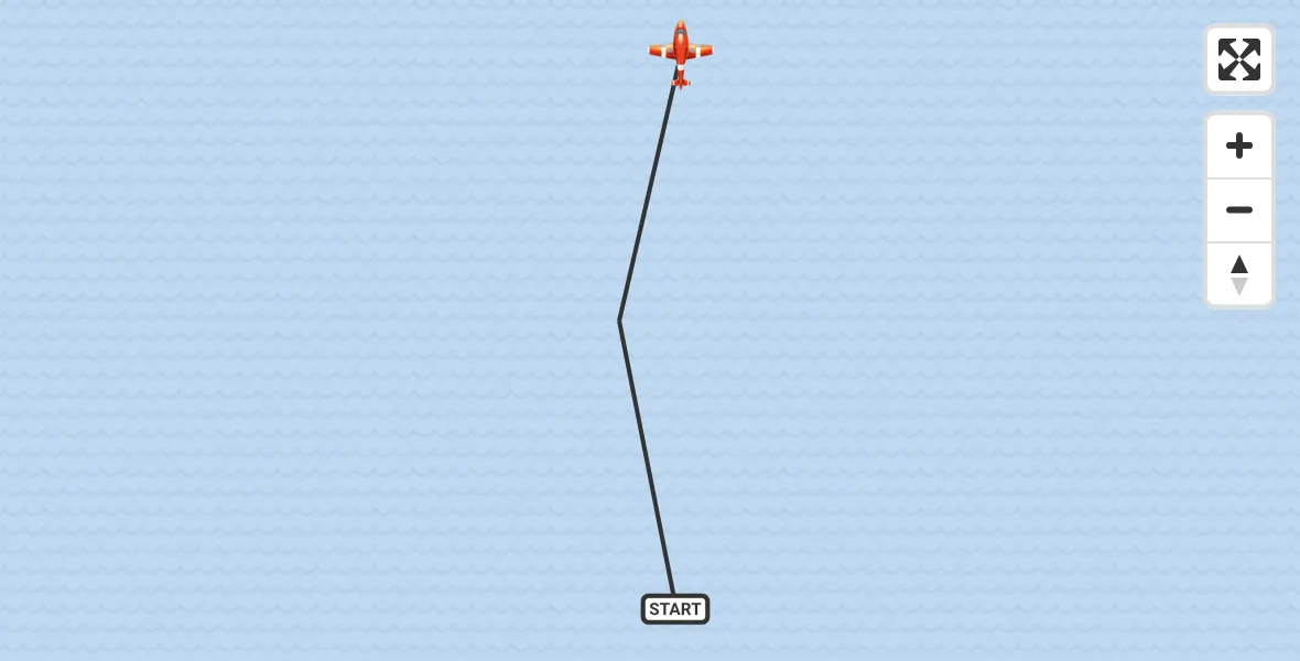 Flight route Coastguard Drone English Channel - English Channel, 12 August 2026, 11:20