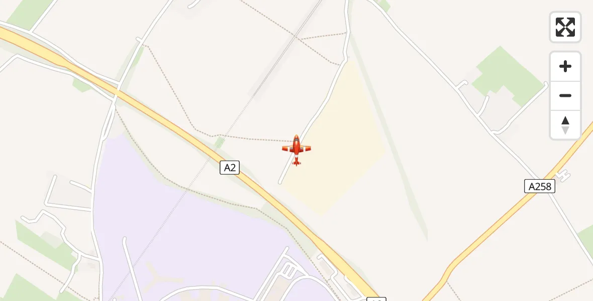 Flight route Coastguard Drone Dover - Dover, 12 August 2026, 12:11