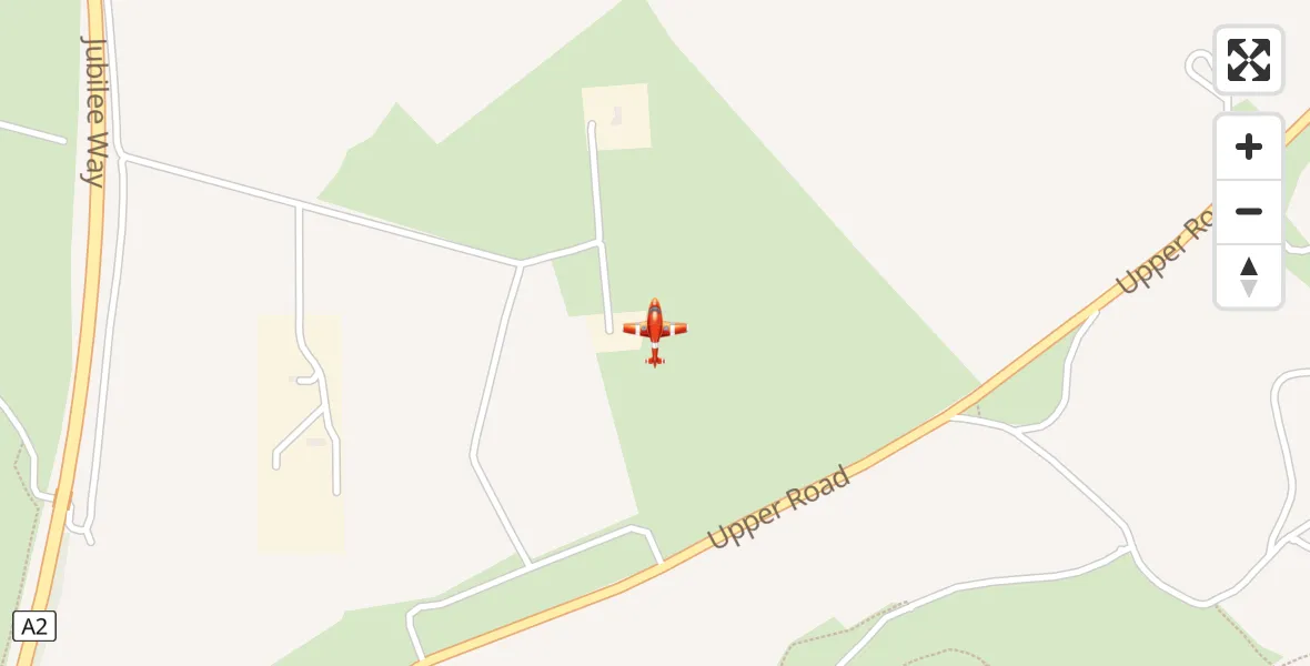 Flight route Coastguard Drone Swingate Airfield - Swingate Airfield, 14 August 2026, 05:06