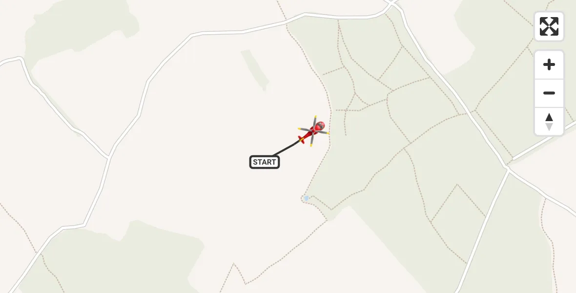 Flight route Air Ambulance Helicopter Braintree - Braintree, 14 August 2026, 17:29