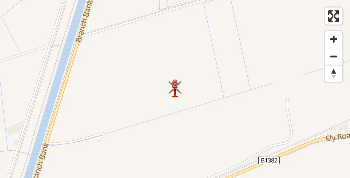Flight route Air Ambulance Helicopter Queen Adelaide - Queen Adelaide, 17 August 2026, 14:16