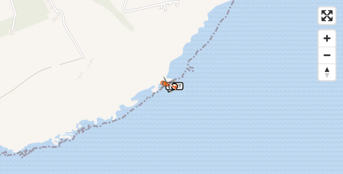 Flight route Coastguard Helicopter Nigg - Castlecraig, 18 August 2026, 21:59