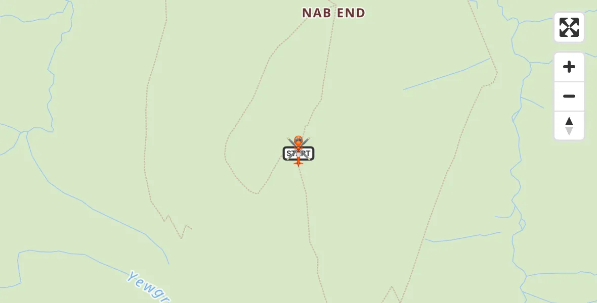 Flight route Coastguard Helicopter Martindale - Martindale, 19 August 2026, 12:36