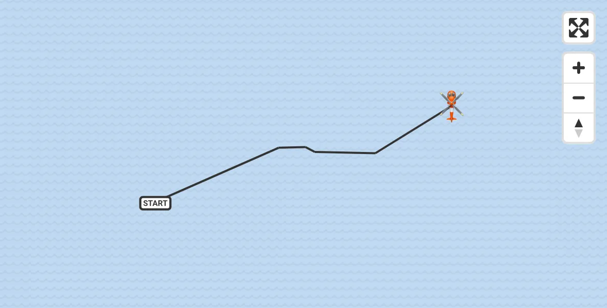 Flight route Coastguard Helicopter North Sea - North Sea, 19 August 2026, 20:53