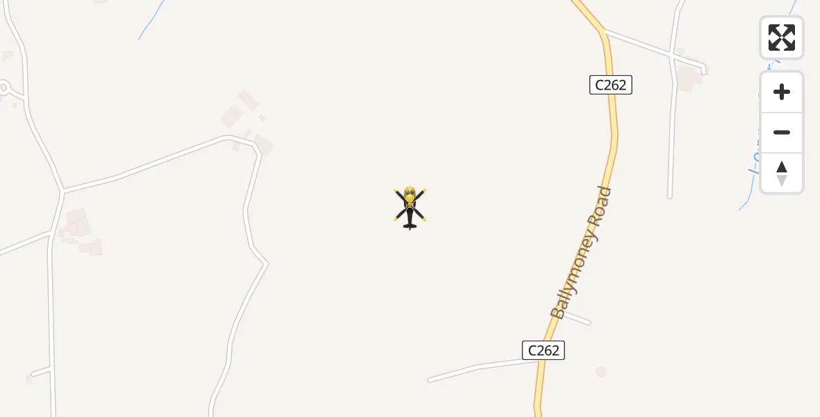 Flight route Police Helicopter Bangor - Bangor, 20 August 2026, 13:32