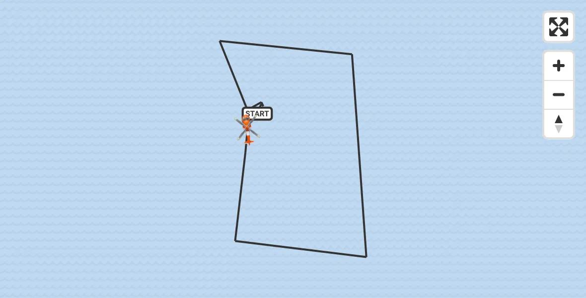 Flight route Coastguard Helicopter Fortrose - Fortrose, 21 August 2026, 11:16