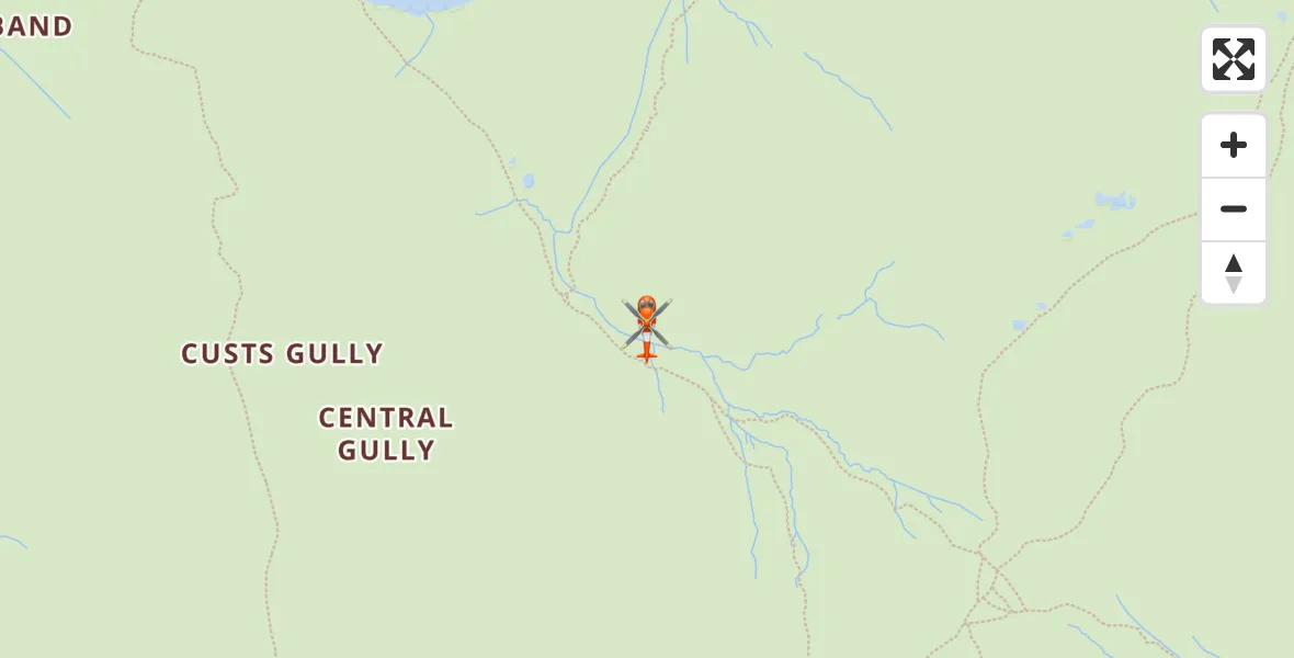 Flight route Coastguard Helicopter Borrowdale - Borrowdale, 22 August 2026, 14:25