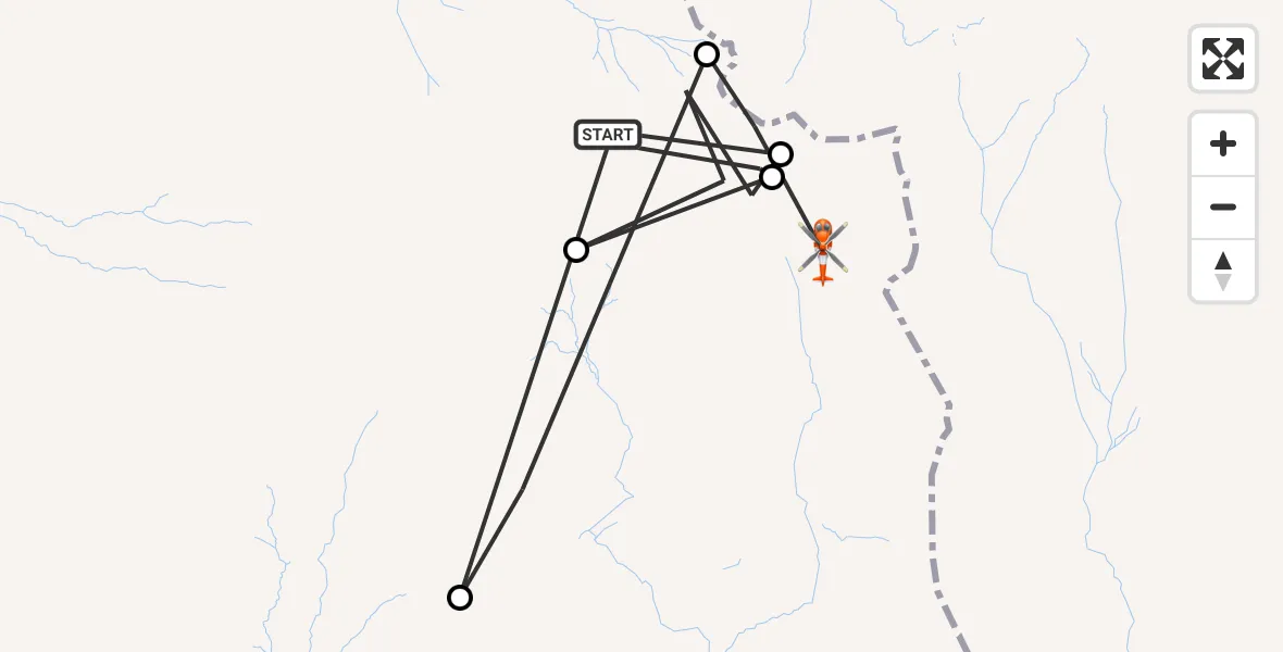 Flight route Coastguard Helicopter Stirling - Stirling, 22 August 2026, 14:38