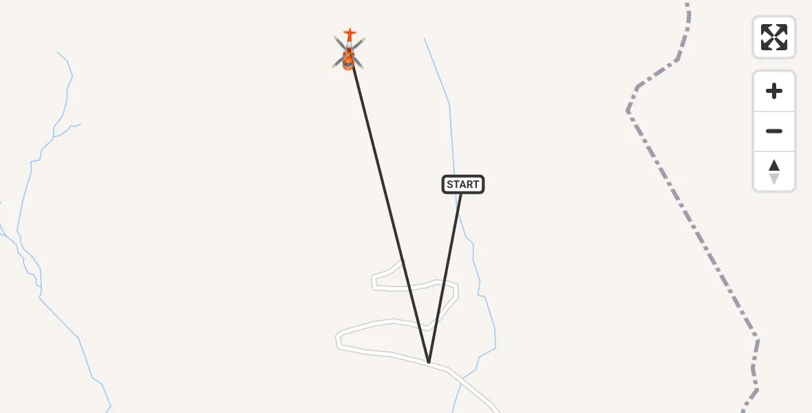 Flight route Coastguard Helicopter Stirling - Stirling, 22 August 2026, 14:52