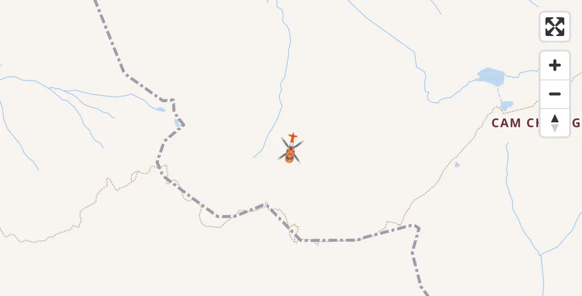 Flight route Coastguard Helicopter Cam Chreag - Cam Chreag, 22 August 2026, 15:06