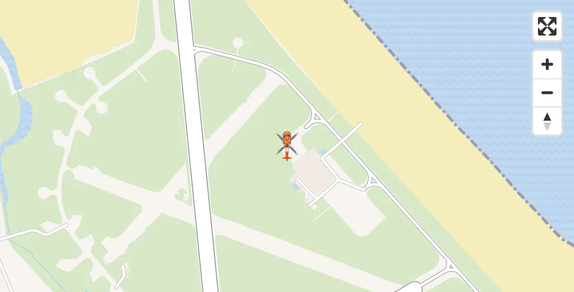 Flight route Coastguard Helicopter Stornoway Airport - Stornoway Airport, 22 August 2026, 21:29