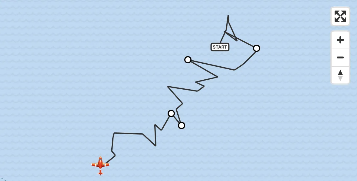 Flight route Coastguard Drone North Sea - North Sea, 23 August 2026, 09:17
