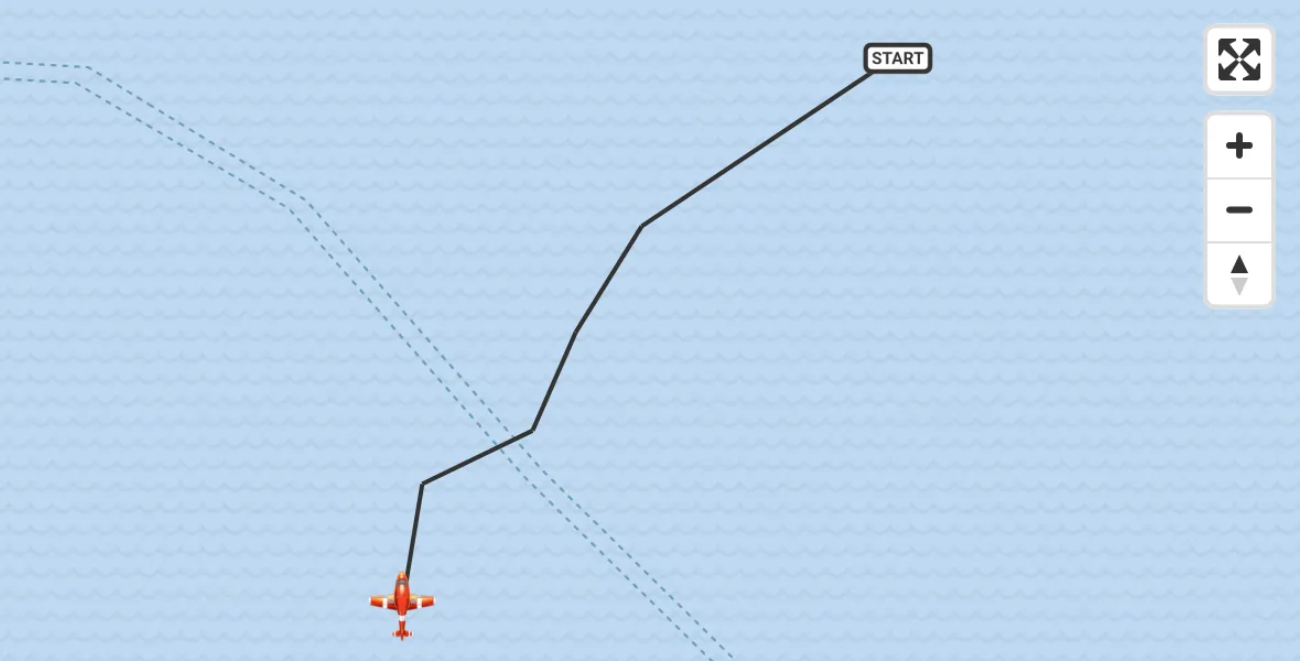 Flight route Coastguard Drone North Sea - North Sea, 23 August 2026, 09:25