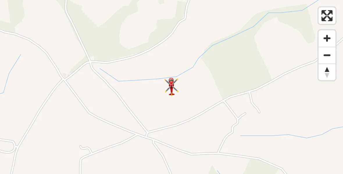 Flight route Air Ambulance Helicopter Teignbridge - Teignbridge, 23 August 2026, 14:05