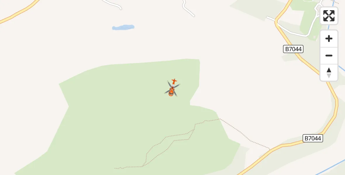 Flight route Coastguard Helicopter Colmonell - Colmonell, 24 August 2026, 15:35