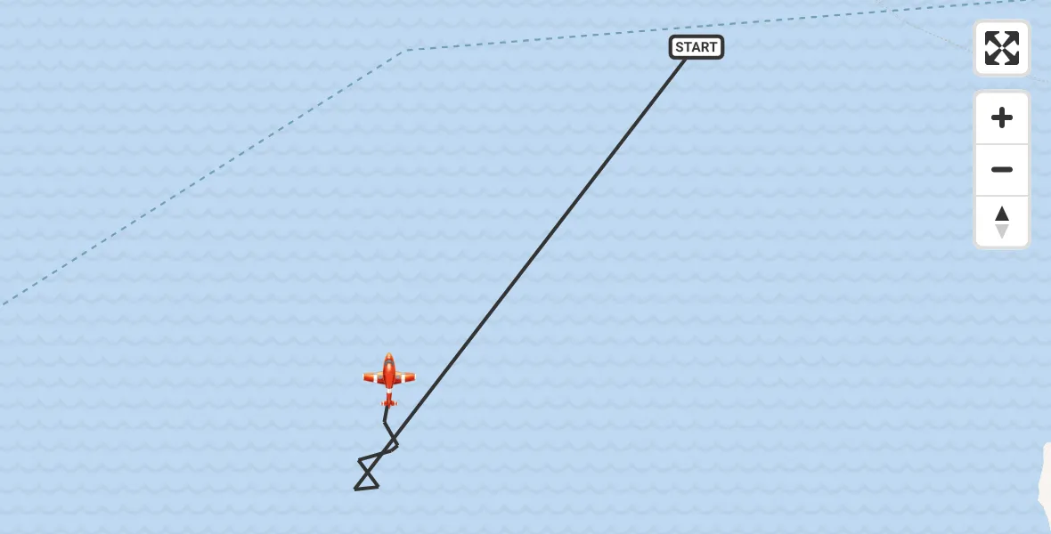 Flight route Coastguard Drone English Channel - English Channel, 26 August 2026, 06:31