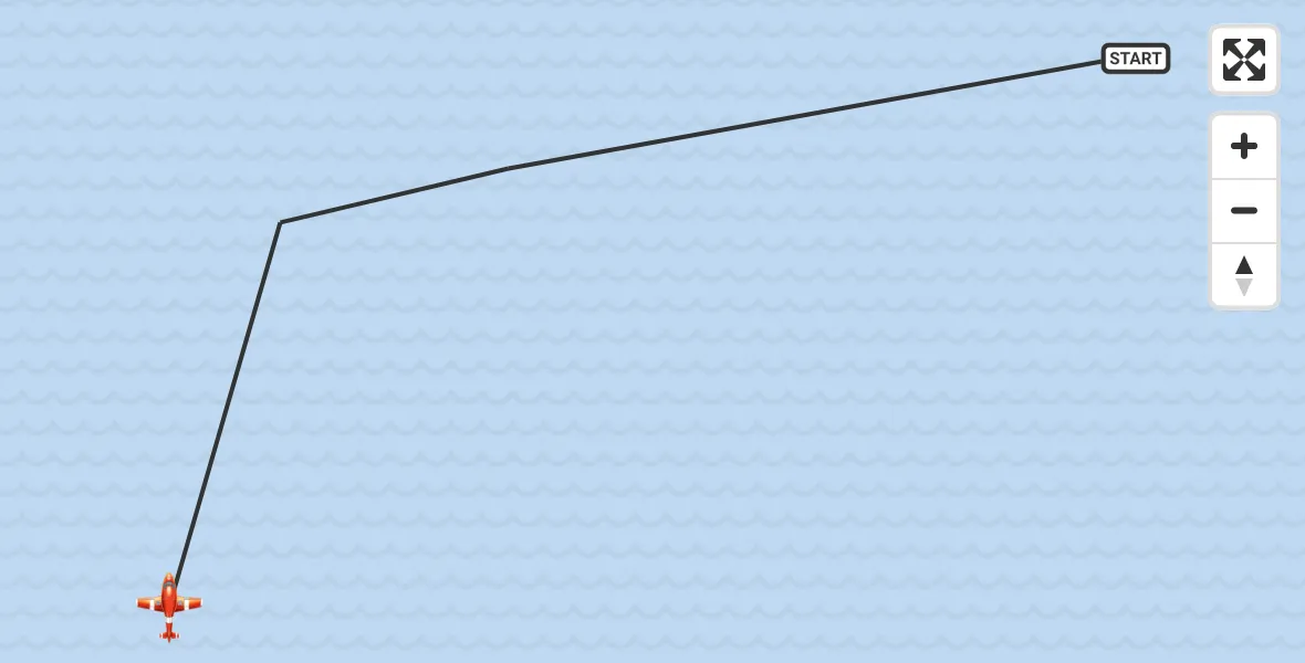 Flight route Coastguard Drone English Channel - English Channel, 26 August 2026, 08:41