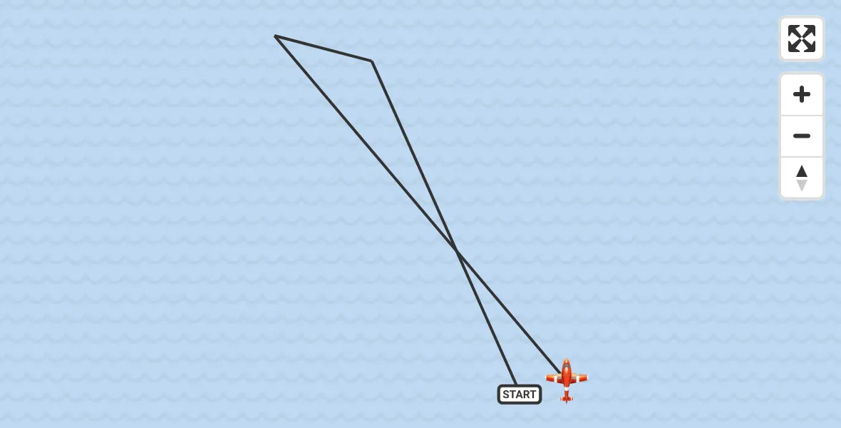 Flight route Coastguard Drone English Channel - English Channel, 26 August 2026, 08:49