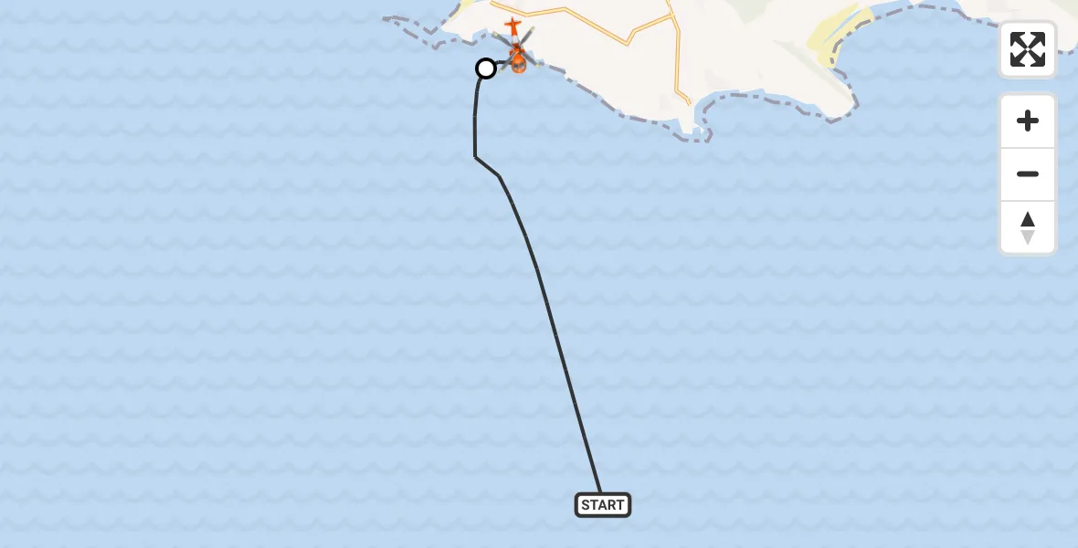 Flight route Coastguard Helicopter Bristol Channel - Rhossili, 26 August 2026, 09:05