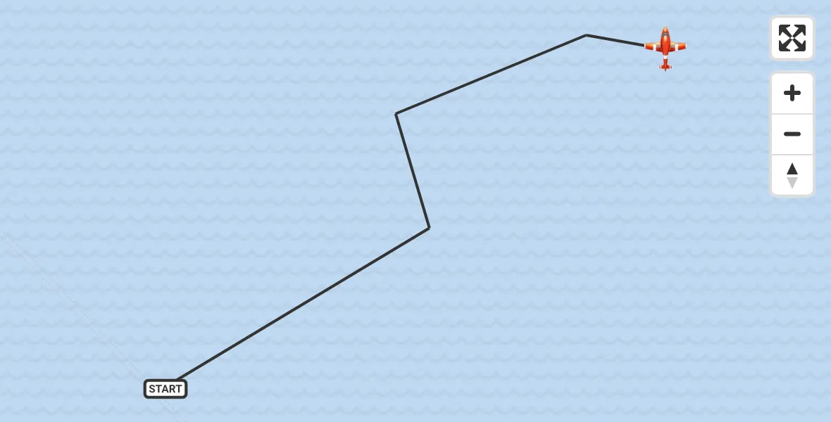 Flight route Coastguard Drone English Channel - English Channel, 26 August 2026, 09:08