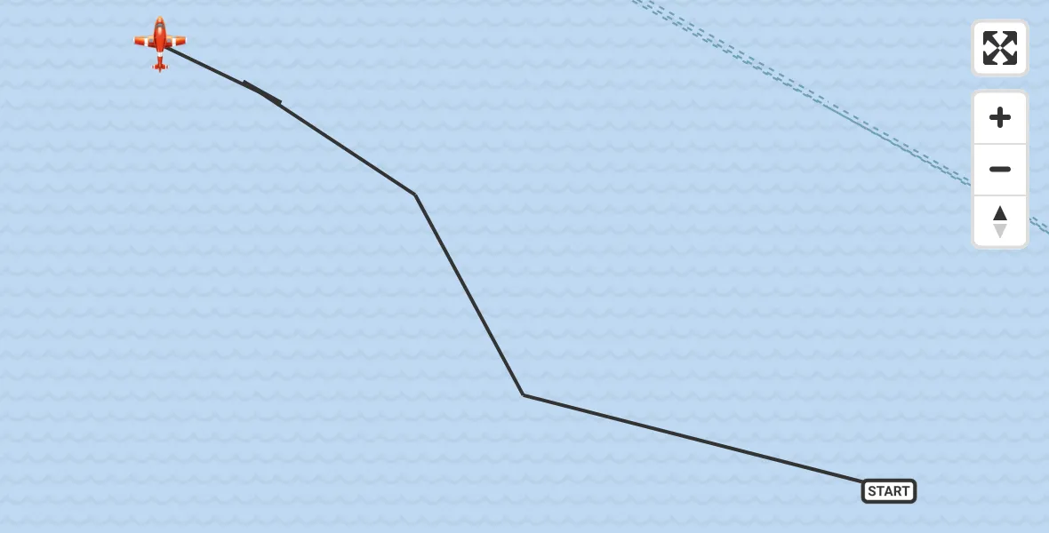 Flight route Coastguard Drone English Channel - English Channel, 26 August 2026, 09:41