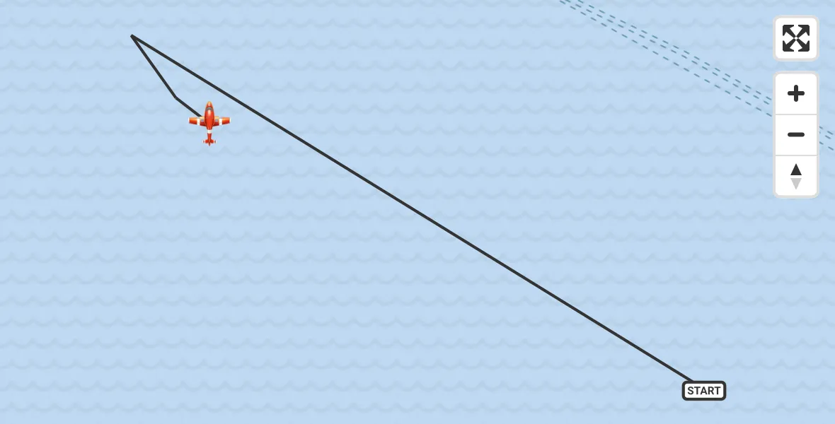 Flight route Coastguard Drone English Channel - English Channel, 26 August 2026, 09:46