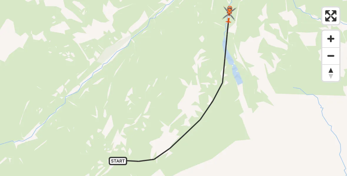 Flight route Coastguard Helicopter Perth and Kinross - Perth and Kinross, 26 August 2026, 14:31