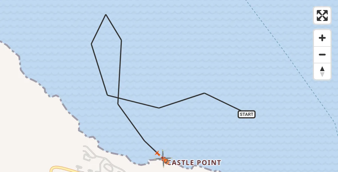 Flight route Coastguard Helicopter Ballycastle - Ballycastle, 26 August 2026, 16:59