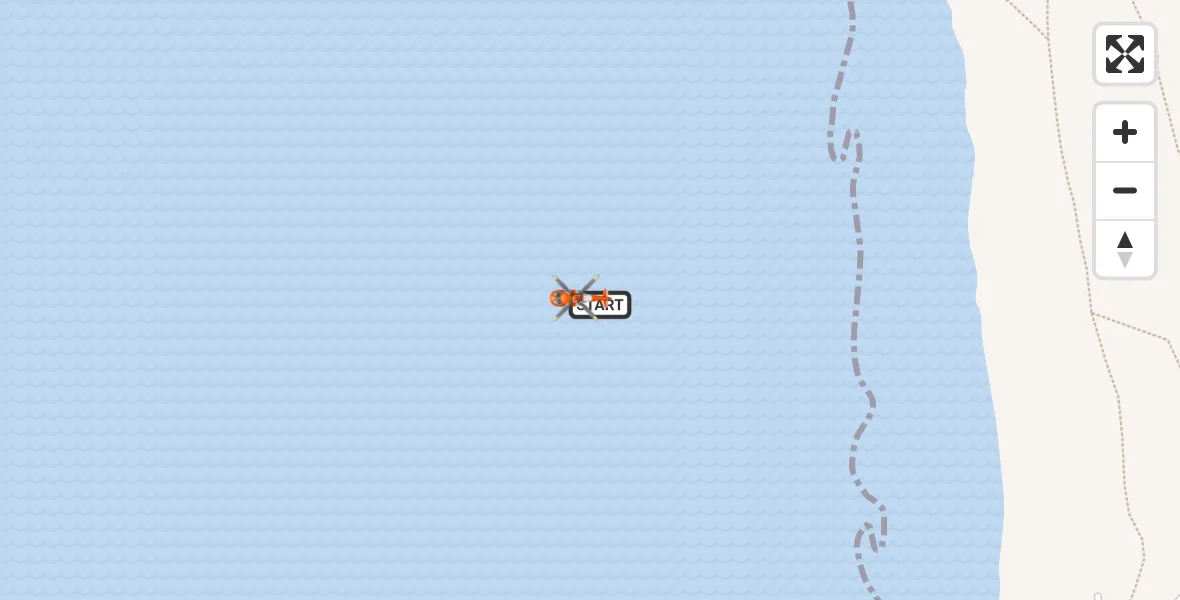 Flight route Coastguard Helicopter Workington - Workington, 28 August 2026, 18:29