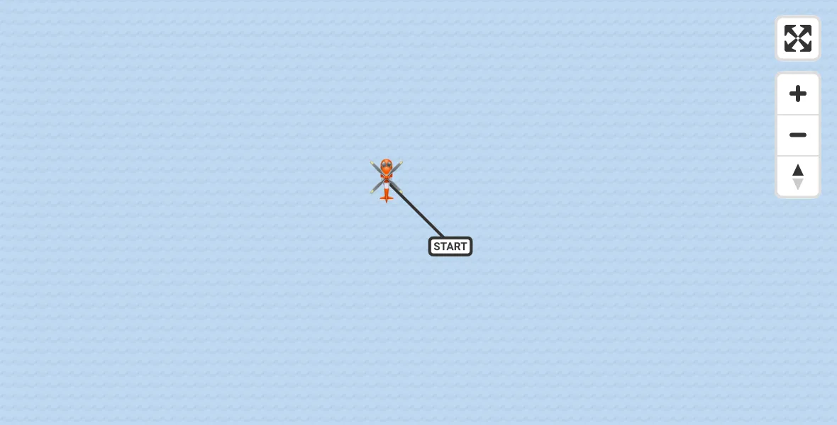 Flight route Coastguard Helicopter Inner Seas - Inner Seas, 28 August 2026, 20:30