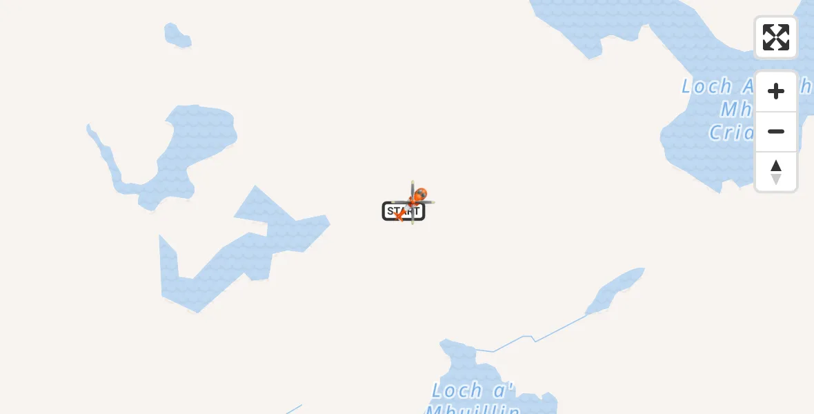 Flight route Coastguard Helicopter Gairloch - Gairloch, 29 August 2026, 20:39
