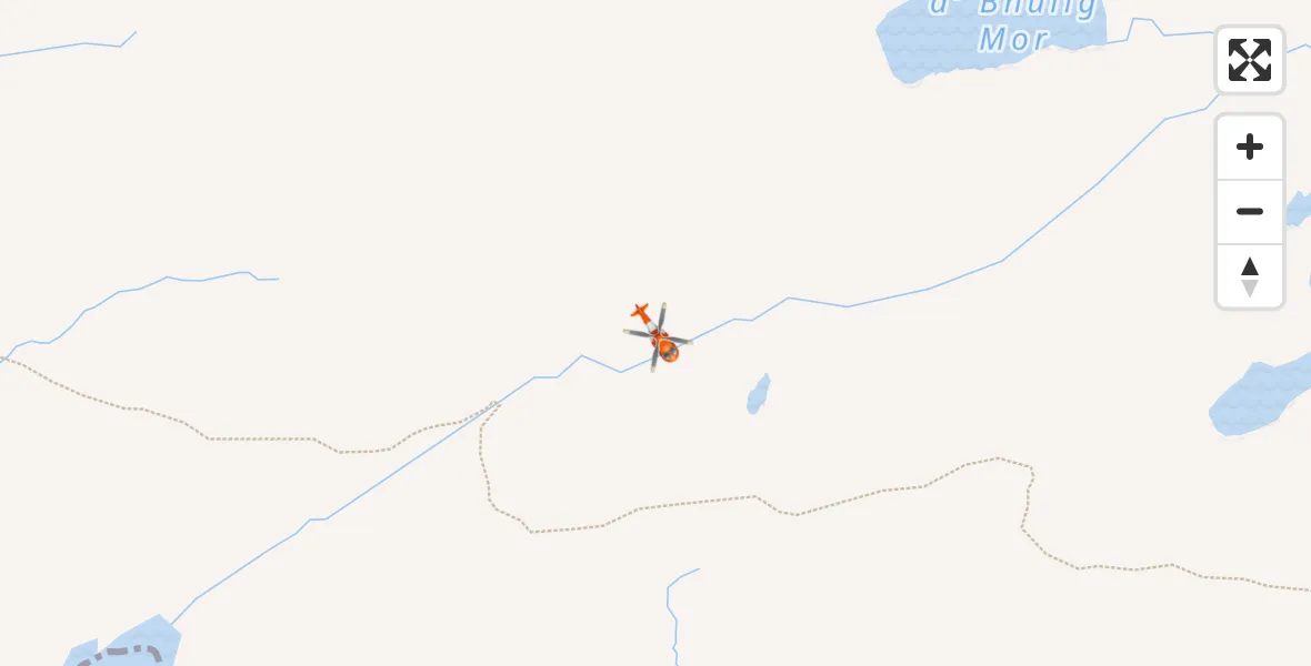 Flight route Coastguard Helicopter Highland - Highland, 30 August 2026, 17:37