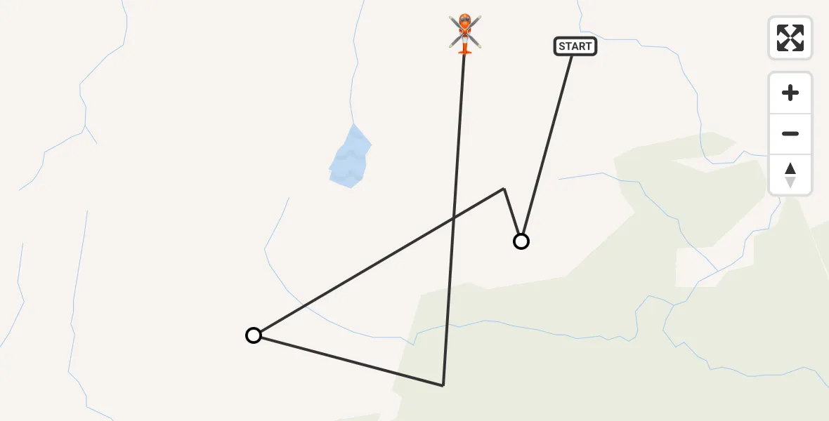 Flight route Coastguard Helicopter Aberfeldy - Aberfeldy, 31 August 2026, 13:07