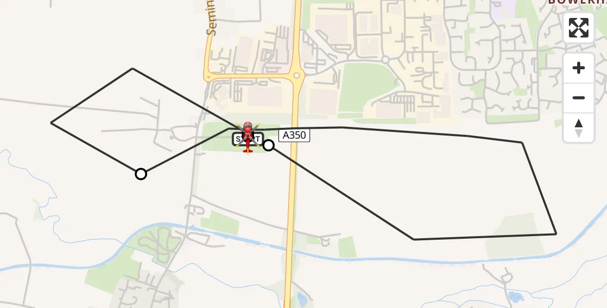 Flight route Air Ambulance Helicopter Wiltshire Air Ambulance - Wiltshire Air Ambulance, 02 September 2026, 17:41