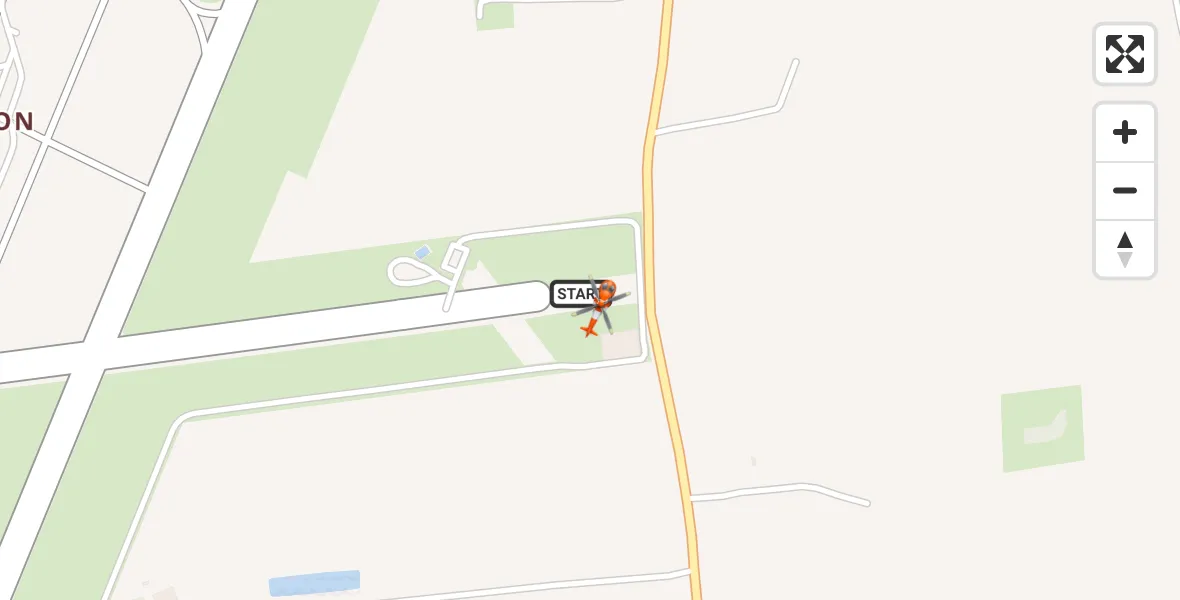 Flight route Coastguard Helicopter Humberside Airport - Humberside Airport, 03 September 2026, 10:01