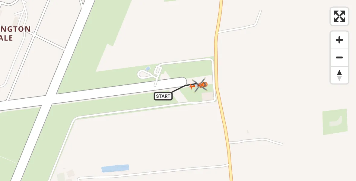 Flight route Coastguard Helicopter Humberside Airport - Humberside Airport, 03 September 2026, 20:26
