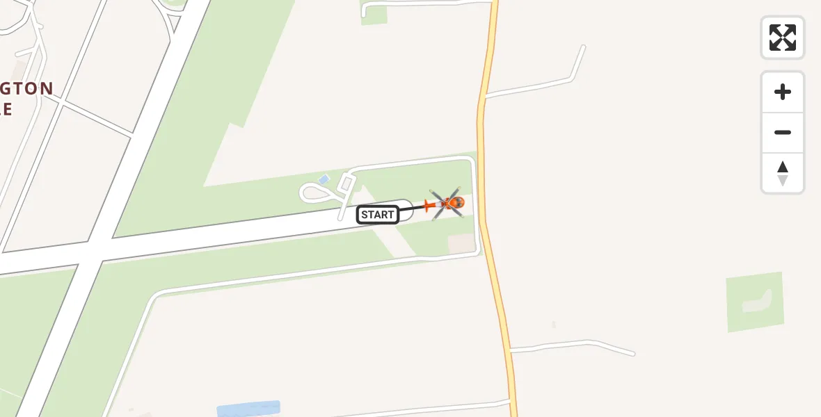 Flight route Coastguard Helicopter Humberside Airport - Humberside Airport, 05 September 2026, 12:52